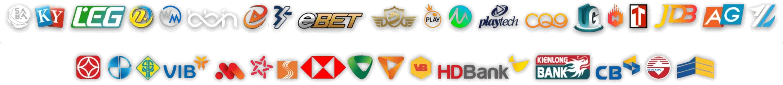 Đối tác cung cấp game và ngân hàng giao dịch của RR88